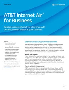 AT&T Wireless Broadband vs Internet Air - Differences Explained ...