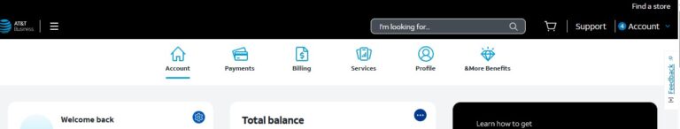 Screenshot showing the step to request a Number Transfer PIN on the AT&T MYATT portal for business customers. This image guides users through the process needed to transfer their AT&T business line to another provider